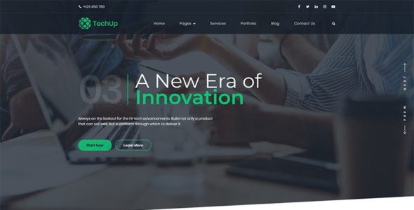 Techup (TemplateMonster)