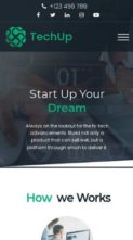 Techup (MWTemplates) (screenshot mobile)