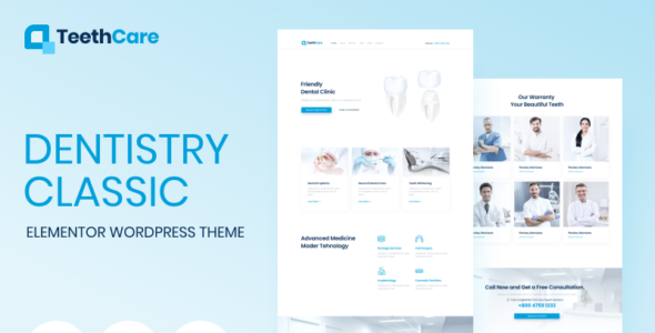 TeethCare (TemplateMonster)