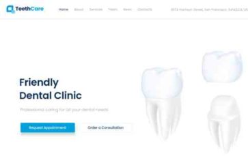 TeethCare (screenshot desktop)