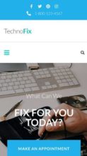 TehnoFix (screenshot mobile)