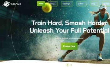 Tenniva (screenshot desktop)