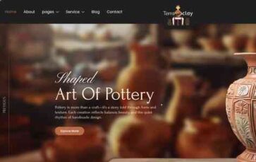 Terraclay (screenshot desktop)