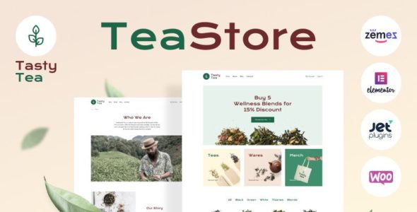 Testy Tea (TemplateMonster)