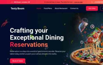 Testyboom (screenshot desktop)