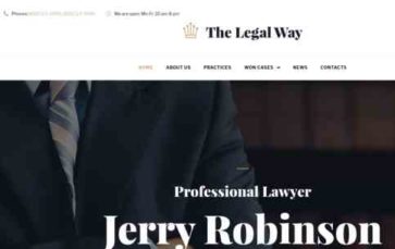 The Legal Way (screenshot desktop)