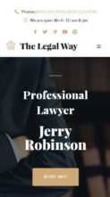 The Legal Way (screenshot mobile)