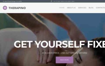 Therapino (screenshot desktop)