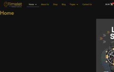 Timelet (screenshot desktop)