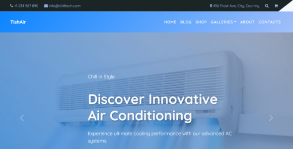 TishAir (TemplateMonster)