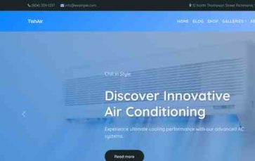 TishAir (screenshot desktop)