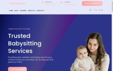 TishBabysitter (screenshot desktop)