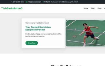 TishBadminton3 (screenshot desktop)