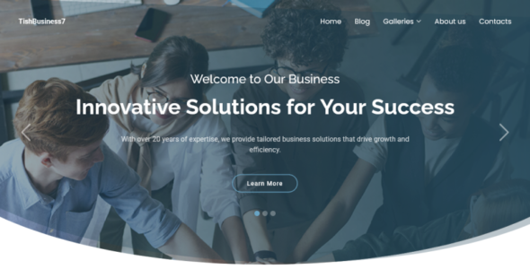 TishBusiness7 (TemplateMonster)