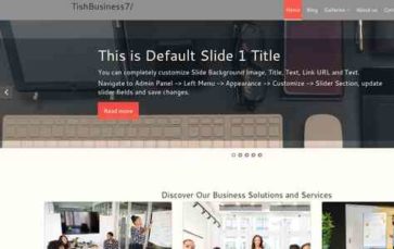 TishBusiness7 (screenshot desktop)