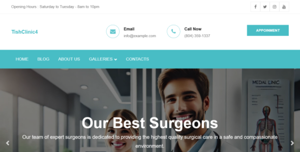 TishClinic4 (TemplateMonster)