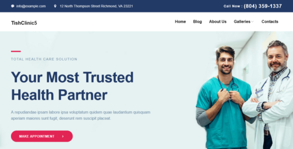 TishClinic5 (TemplateMonster)