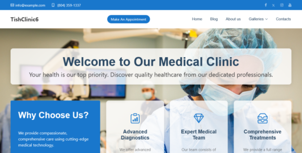 TishClinic6 (TemplateMonster)