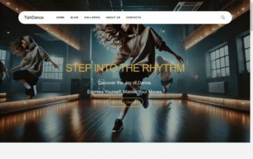 TishDance (screenshot desktop)