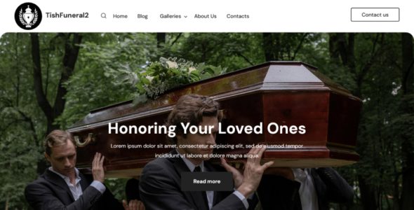 TishFuneral2 (TemplateMonster)