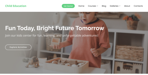 TishKidsCenter (TemplateMonster)