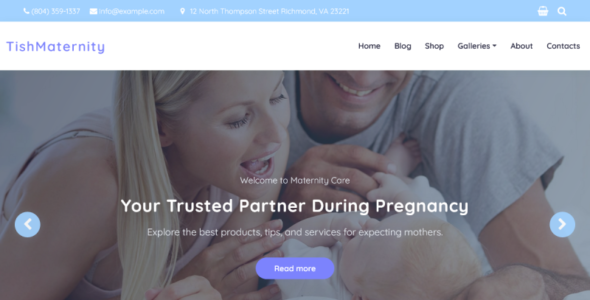 TishMaternity (TemplateMonster)