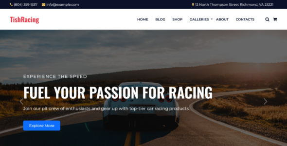 TishRacing (TemplateMonster)