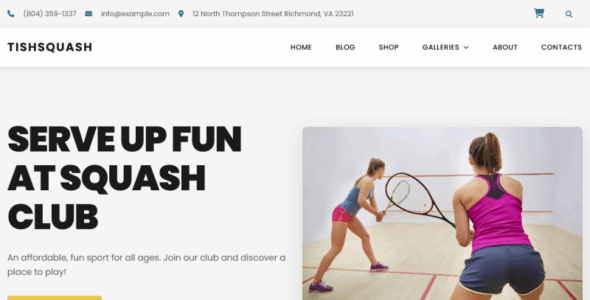 TishSquash (TemplateMonster)