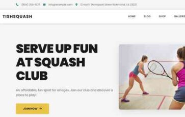 TishSquash (screenshot desktop)