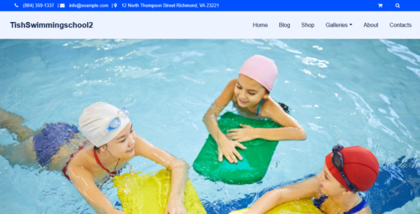 TishSwimmingSchool2 (TemplateMonster)