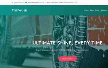 TishWash (screenshot desktop)