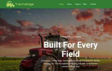 TractoEdge (screenshot desktop)