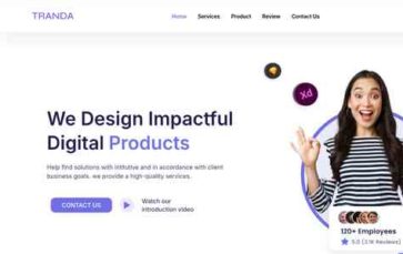 Tranda (screenshot desktop)