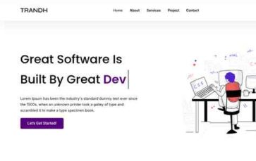 Trandh (screenshot desktop)