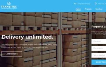 Transitec (screenshot desktop)