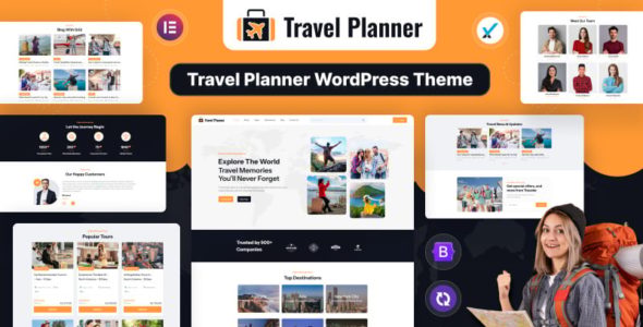 Travel Planner (TemplateMonster)