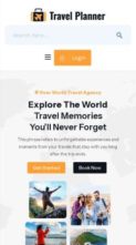 Travel Planner (screenshot mobile)