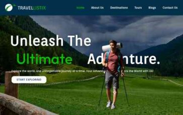 Travellistix (screenshot desktop)