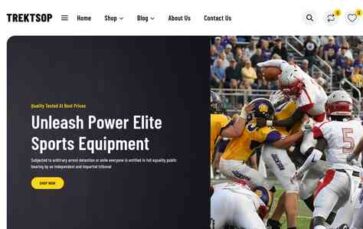 Trektsop (screenshot desktop)