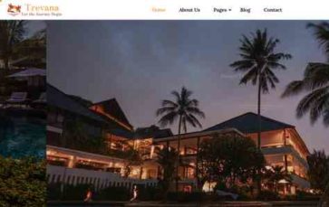 Trevana (WizzyTheme) - (screenshot desktop)