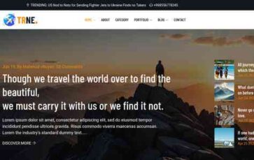 Trne (screenshot desktop)