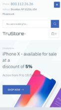 TruStore (screenshot mobile)