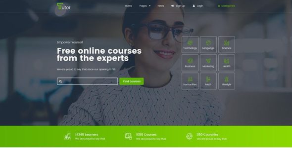 Tutor (TemplateMonster)