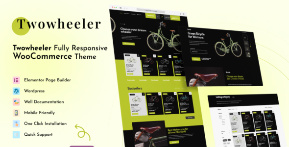 Twowheeler (TemplateMonster)