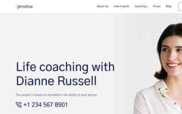 UpMotive (screenshot desktop)