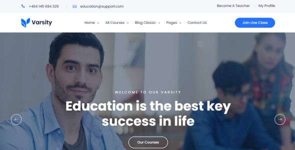 Varsity (TemplateMonster)