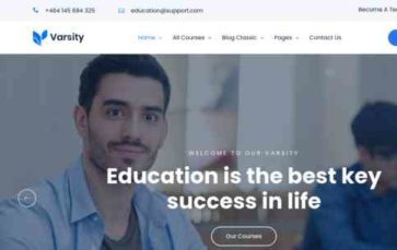 Varsity (MhrTheme) (screenshot desktop)