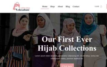 Veloxstore (screenshot desktop)