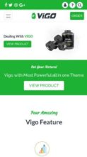 Vigo (BuzThemes) (screenshot mobile)