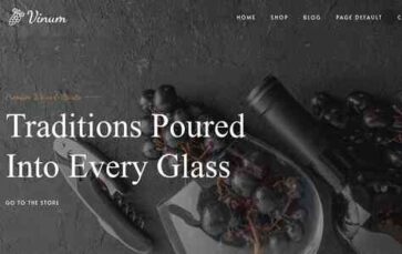 Vinum (screenshot desktop)